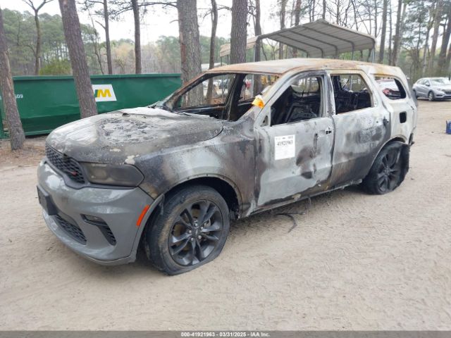 1C4RDHDG4MC660984 Dodge Durango Gt Rwd