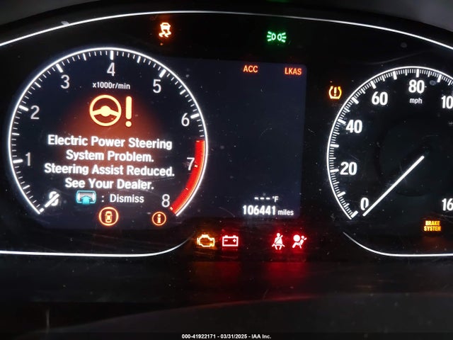 1HGCV1F38LA067791 Honda l15be