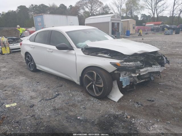 2022 HONDA ACCORD 1HGCV1F30NA096687