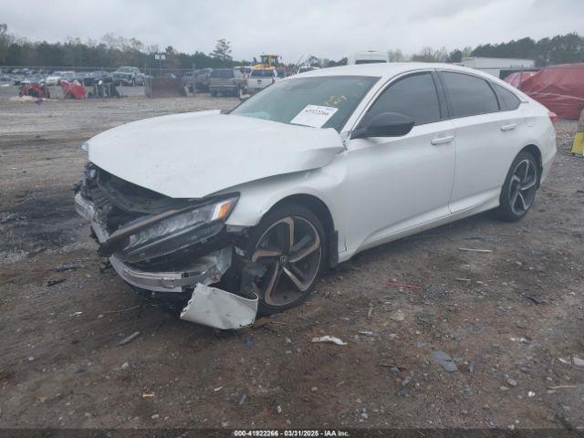 2022 HONDA ACCORD 1HGCV1F30NA096687 Photo 1