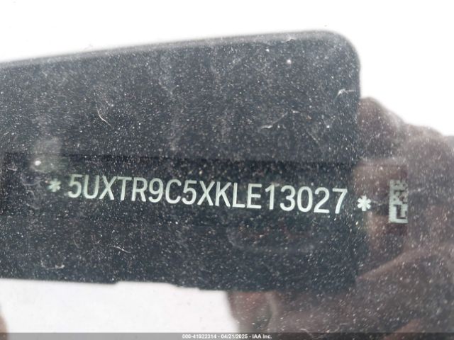 5UXTR9C5XKLE13027 BMW X3 Xdrive30i