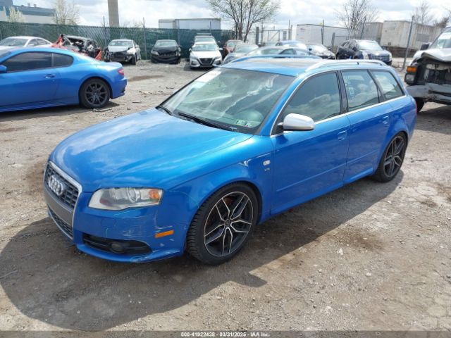 2007 AUDI S4 WAUUL98EX7A255866 Photo 1