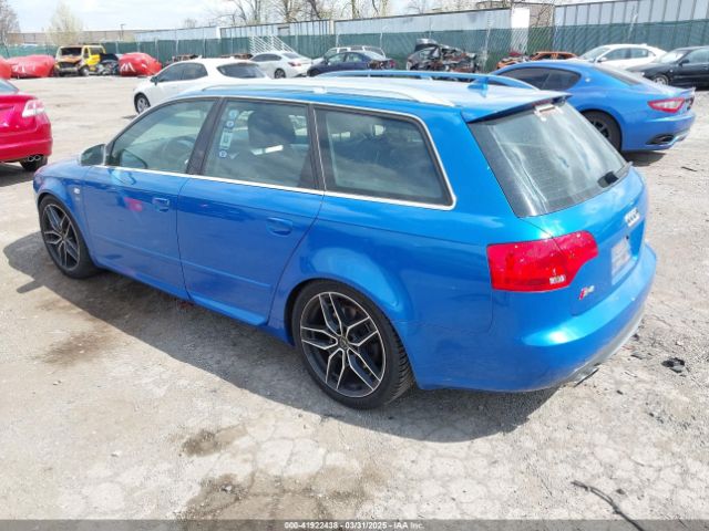 2007 AUDI S4 WAUUL98EX7A255866 Photo 2