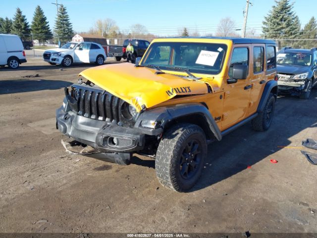 2021 JEEP WRANGLER UNLIMITED 1C4HJXDN3MW650748 Photo 1