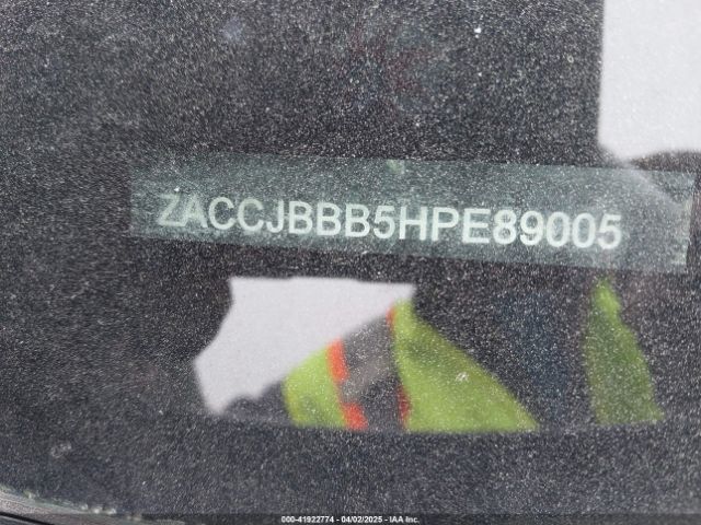 ZACCJBBB5HPE89005 Jeep Renegade Latitude 4x4