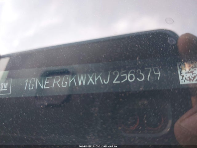 1GNERGKWXKJ256379 Chevrolet Traverse 1lt