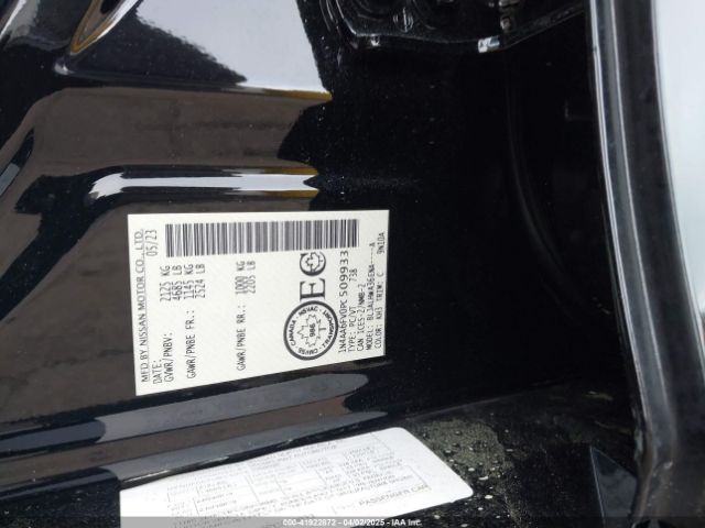 1N4AA6FV0PC509933 Nissan Maxima