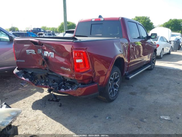 1C6SRFJP0SN510312 RAM 1500 Laramie  4x4 5'7 Box