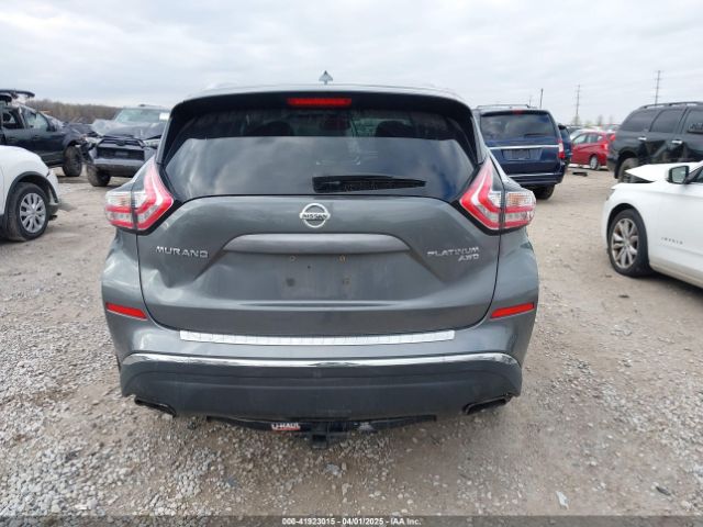 5N1AZ2MH7GN119257 Nissan Murano Platinum