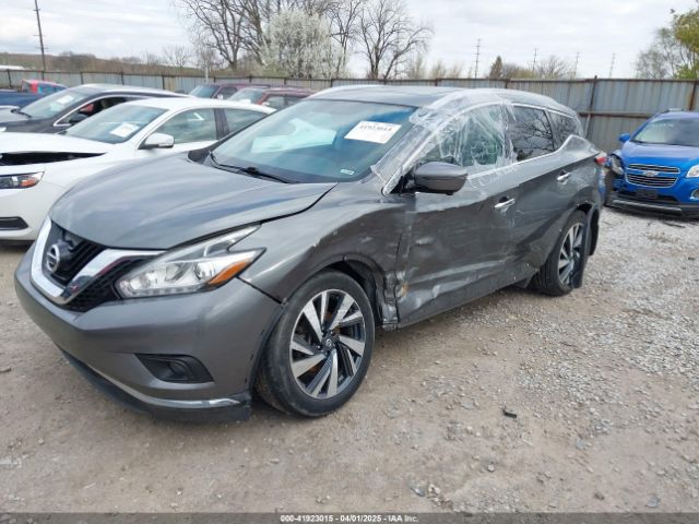 5N1AZ2MH7GN119257 Nissan Murano Platinum