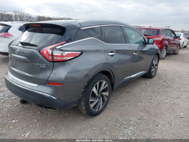 5N1AZ2MH7GN119257 Nissan Murano Platinum