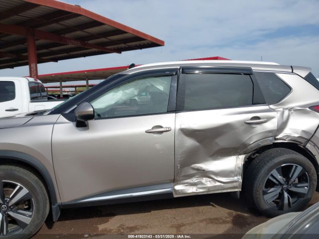 JN8AT3DDXMW321075 Nissan Rogue Platinum Intelligent Awd