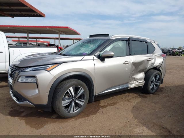 JN8AT3DDXMW321075 Nissan Rogue Platinum Intelligent Awd