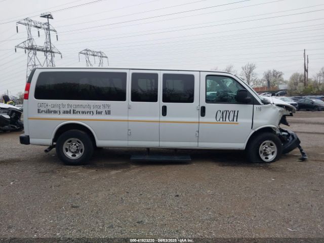 1GAZGNFP2P1137216 Chevrolet Express Passenger Rwd 3500 Extended Wheelbase Ls