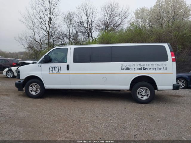1GAZGNFP2P1137216 Chevrolet Express Passenger Rwd 3500 Extended Wheelbase Ls