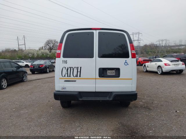 1GAZGNFP2P1137216 Chevrolet Express Passenger Rwd 3500 Extended Wheelbase Ls