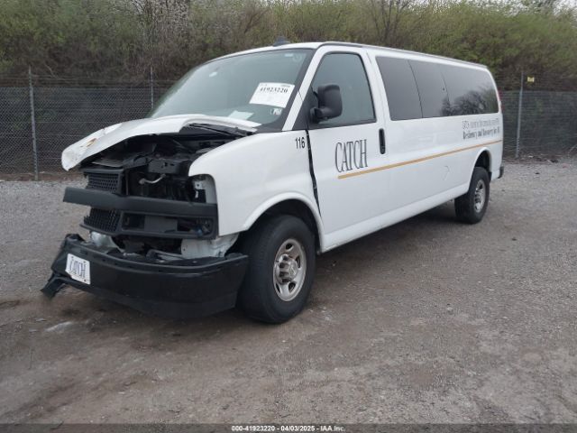 1GAZGNFP2P1137216 Chevrolet Express Passenger Rwd 3500 Extended Wheelbase Ls