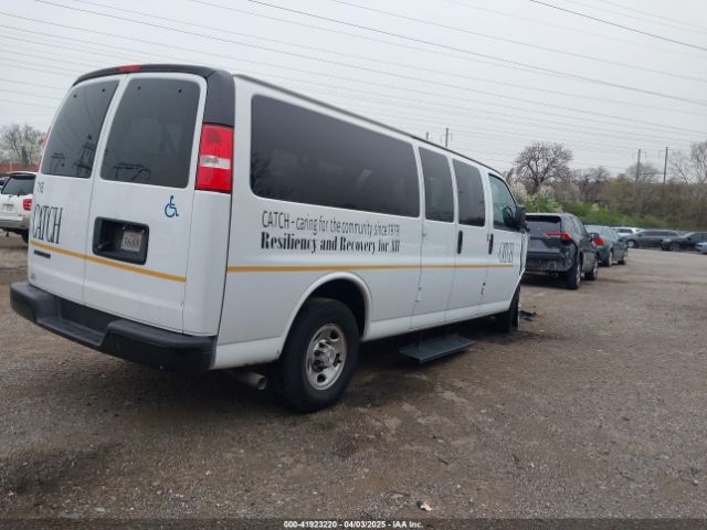 1GAZGNFP2P1137216 Chevrolet Express Passenger Rwd 3500 Extended Wheelbase Ls