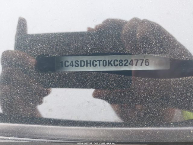 1C4SDHCT0KC824776 Dodge Durango R/t Rwd