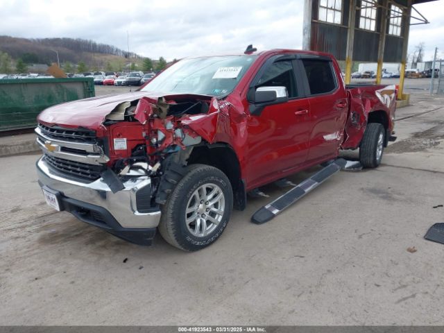 3GCUYDED8MG222154 Chevrolet Silverado 1500 4wd  Standard Bed Lt