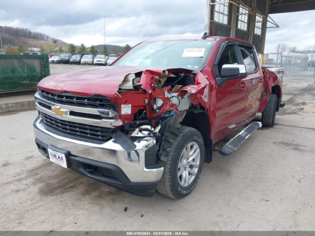 3GCUYDED8MG222154 Chevrolet Silverado 1500 4wd  Standard Bed Lt