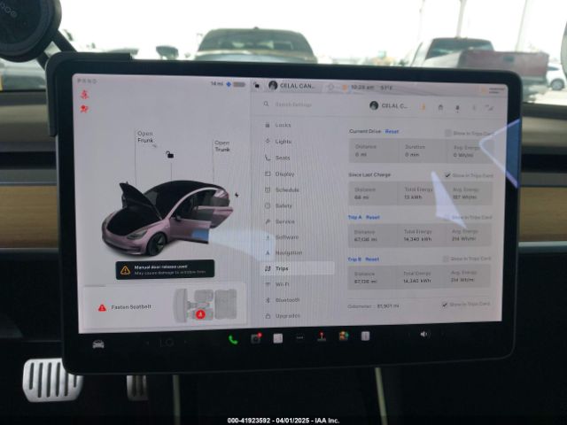 5YJ3E1EA8LF743405 Tesla Model 3 Standard Range Plus Rear-wheel Drive/standard Range Rear-wheel Drive