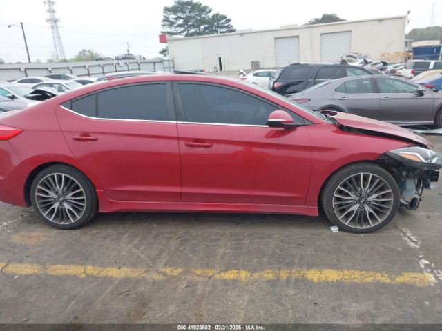 KMHD04LB3JU498156 Hyundai Elantra Sport