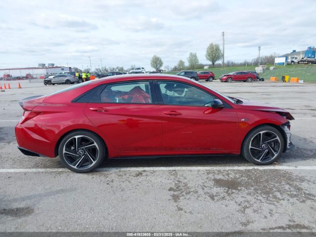 KMHLR4AF8PU604133 Hyundai Elantra N Line