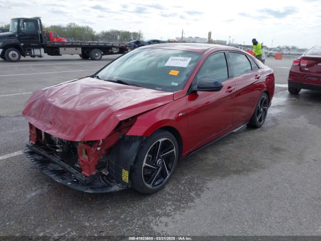 KMHLR4AF8PU604133 Hyundai Elantra N Line