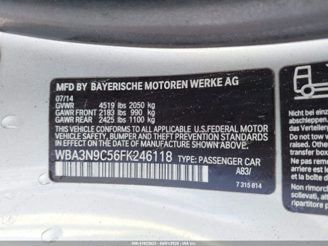WBA3N9C56FK246118 BMW 428i Xdrive