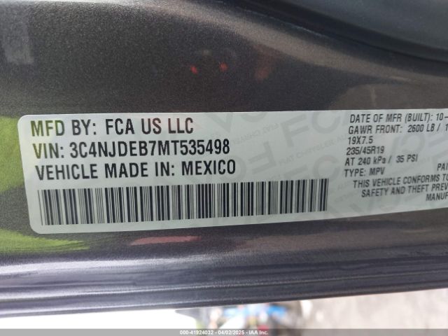 2021 JEEP COMPASS 3C4NJDEB7MT535498 Photo 8
