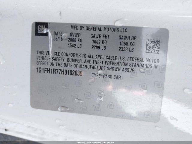 1G1FH1R77H0102036 Chevrolet CAMARO 2SS