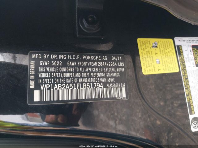 2015 PORSCHE MACAN WP1AB2A51FLB51794 Photo 8