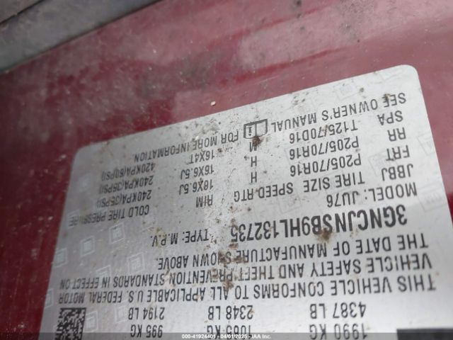 3GNCJNSB9HL132735 Chevrolet TRAX LS