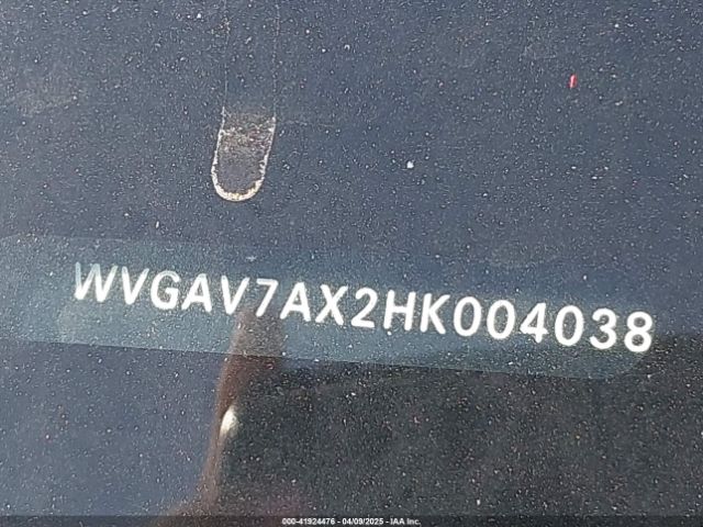 WVGAV7AX2HK004038 Volkswagen Tiguan 2.0t/2.0t S