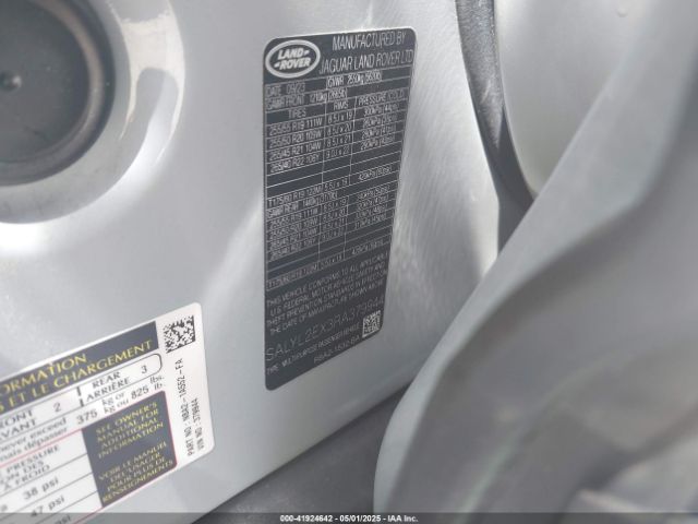 SALYL2EX3RA379944 Land Rover Range Rover Velar P250 Dynamic Se