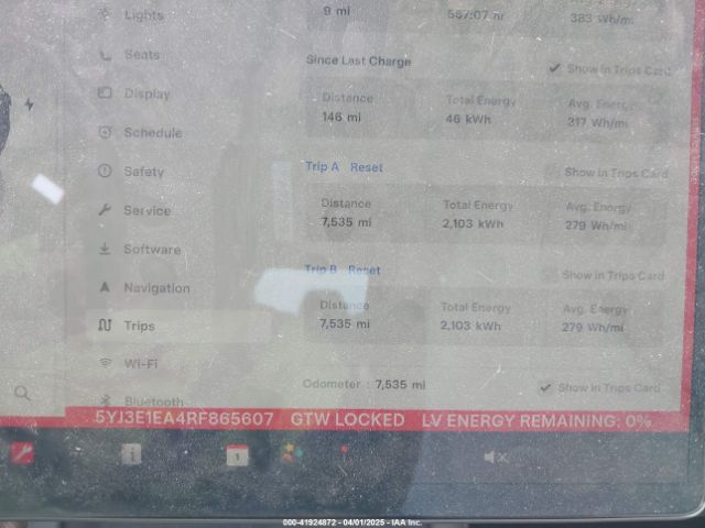 2024 TESLA MODEL 3 5YJ3E1EA4RF865607 Photo 6