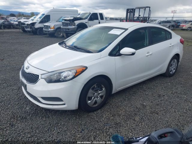 KNAFK4A64G5619676 KIA FORTE LX