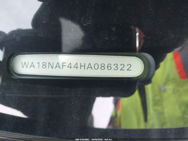 WA18NAF44HA086322 Audi A4 Allroad 2.0t Premium