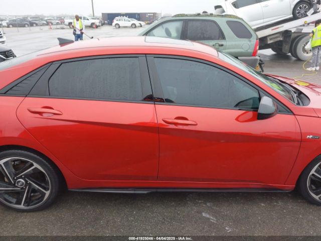 KMHLR4AF9NU231861 Hyundai Elantra N Line