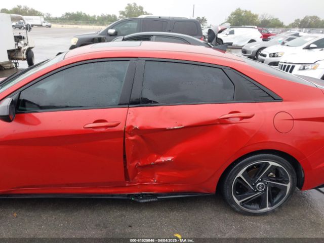 KMHLR4AF9NU231861 Hyundai Elantra N Line