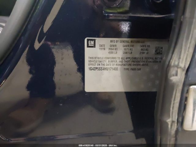 1G4ZP5SS4HU171400 Buick Lacrosse Essence