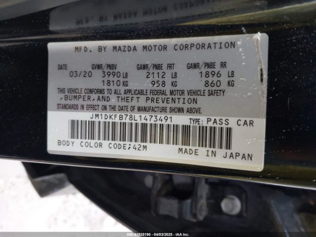 JM1DKFB78L1473491 Mazda Cx-3 Sport