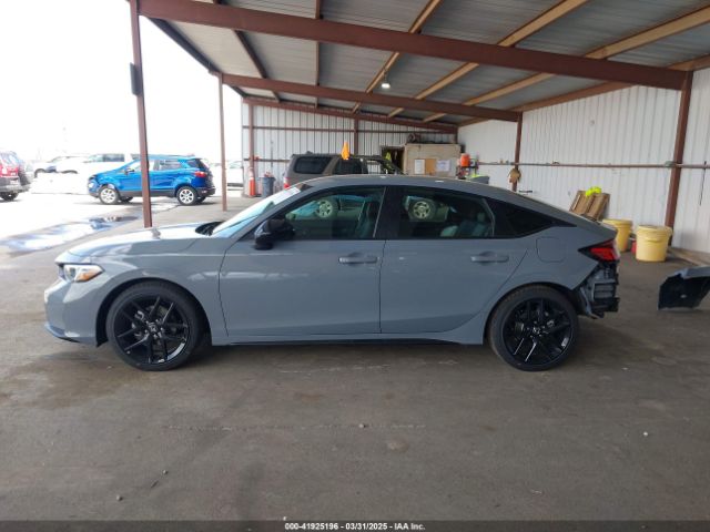 19XFL2H8XSE020323 Honda Civic Sport