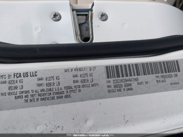 2017 CHRYSLER 300C 2C3CCAEG9HH647069 Photo 8