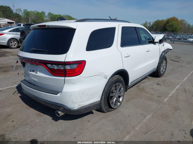 1C4RDJAG4JC317549 Dodge Durango Sxt Awd