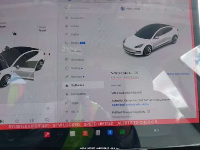 2018 TESLA MODEL 3 5YJ3E1EB6JF081491 Photo 6