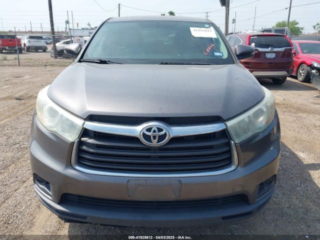 5TDZKRFH0GS177710 Toyota Highlander Le V6