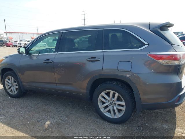 5TDZKRFH0GS177710 Toyota Highlander Le V6