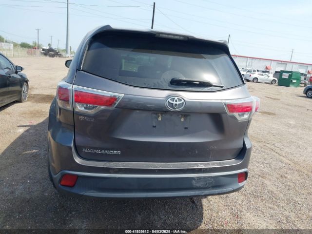 5TDZKRFH0GS177710 Toyota Highlander Le V6
